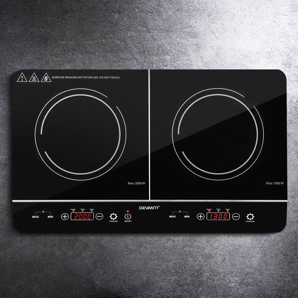 Devanti Portable Induction Cooktop 60cm Portable Cooker 15A Plug - CT-IN-D-YL-DC05 Devanti Portable Induction Cooktop 60cm Portable Cooker 15A Plug - Image 8