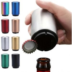 Automatic Corkscrew – Push System, Stainless Steel Color