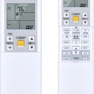 Replacement for DAIKIN AC Air Conditioner Remote Control, Compatible with ARC452A9 ARC452A10 ARC452A19 ARC452A20 ARC452A21 ARC452A23 ARC466A36