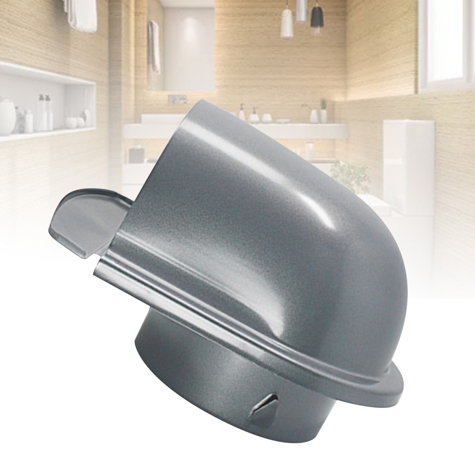 304 Stainless Steel Exhaust Hood Weatherproof Round Ventilation Grill Range Hood Exhaust Pipe Cover 100mm U Shaped - V1294-YM0706-3117230233714 304 Stainless Steel Exhaust Hood Weatherproof Round Ventilation Grill Range Hood Exhaust Pipe Cover 100mm U Shaped - Image 10