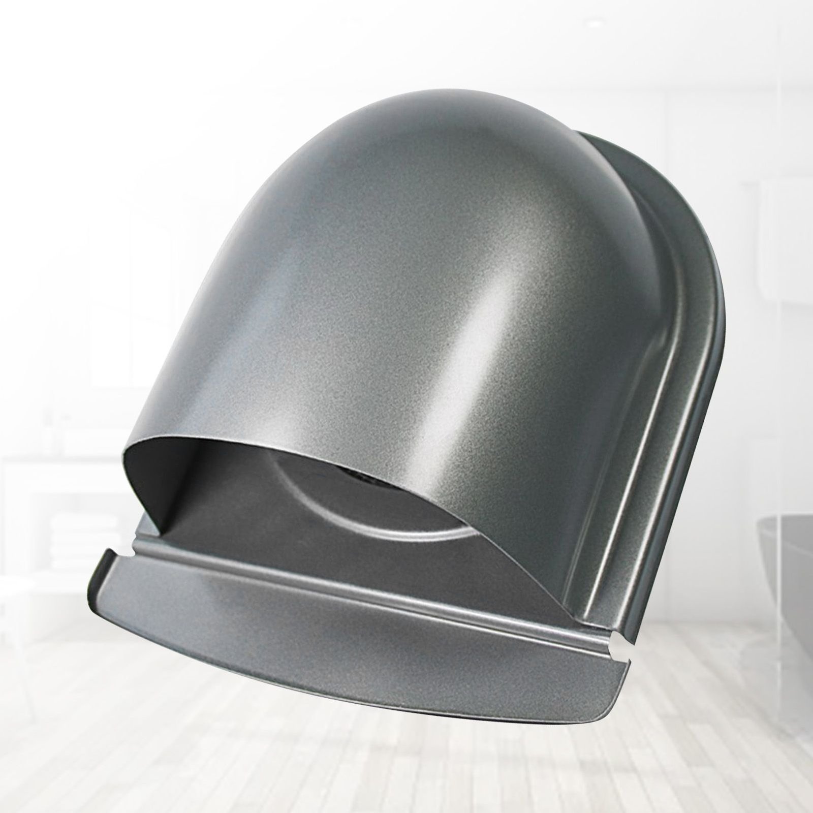 304 Stainless Steel Exhaust Hood Weatherproof Round Ventilation Grill Range Hood Exhaust Pipe Cover 100mm U Shaped - V1294-YM0706-3117230233714 304 Stainless Steel Exhaust Hood Weatherproof Round Ventilation Grill Range Hood Exhaust Pipe Cover 100mm U Shaped - Image 11