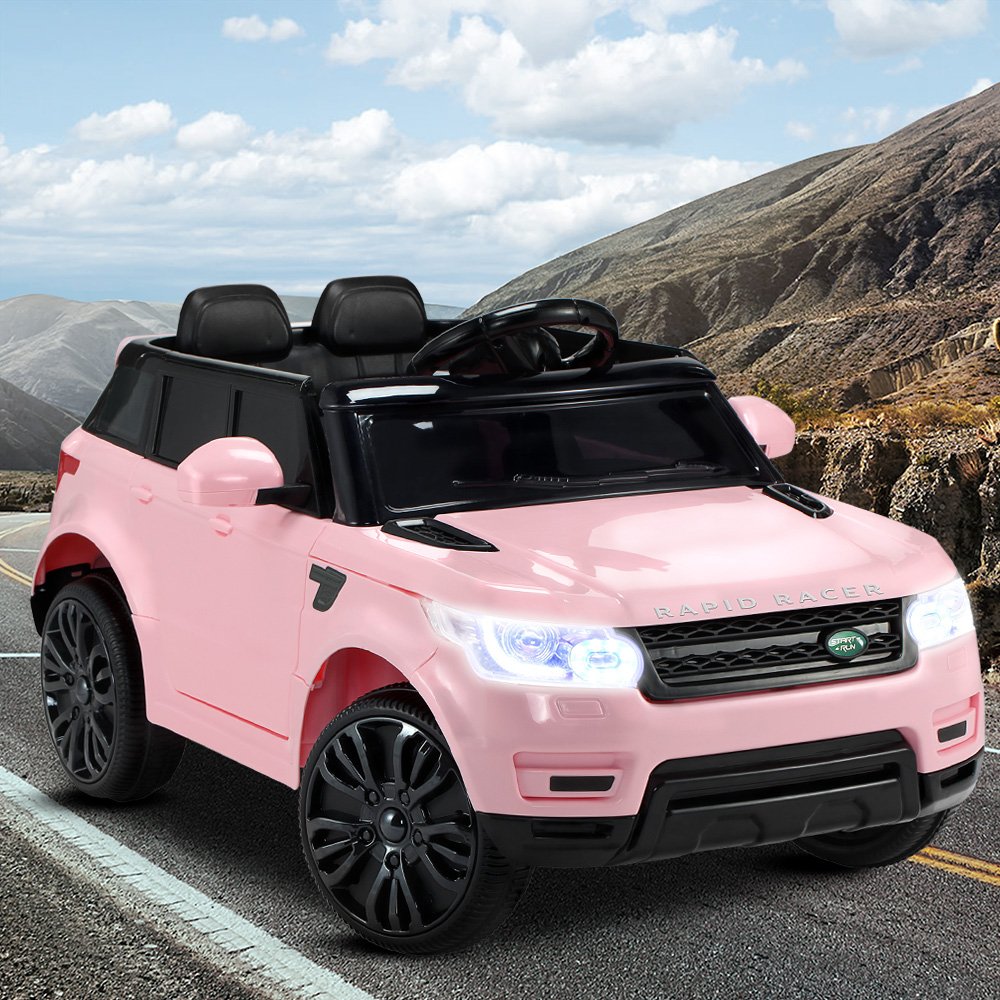 Rigo Ride On Car Kids Electric Ride On Cars SUV Remote 12V Pink - RCAR-RANGEROVER-PK Rigo Ride On Car Kids Electric Ride On Cars SUV Remote 12V Pink - Image 9