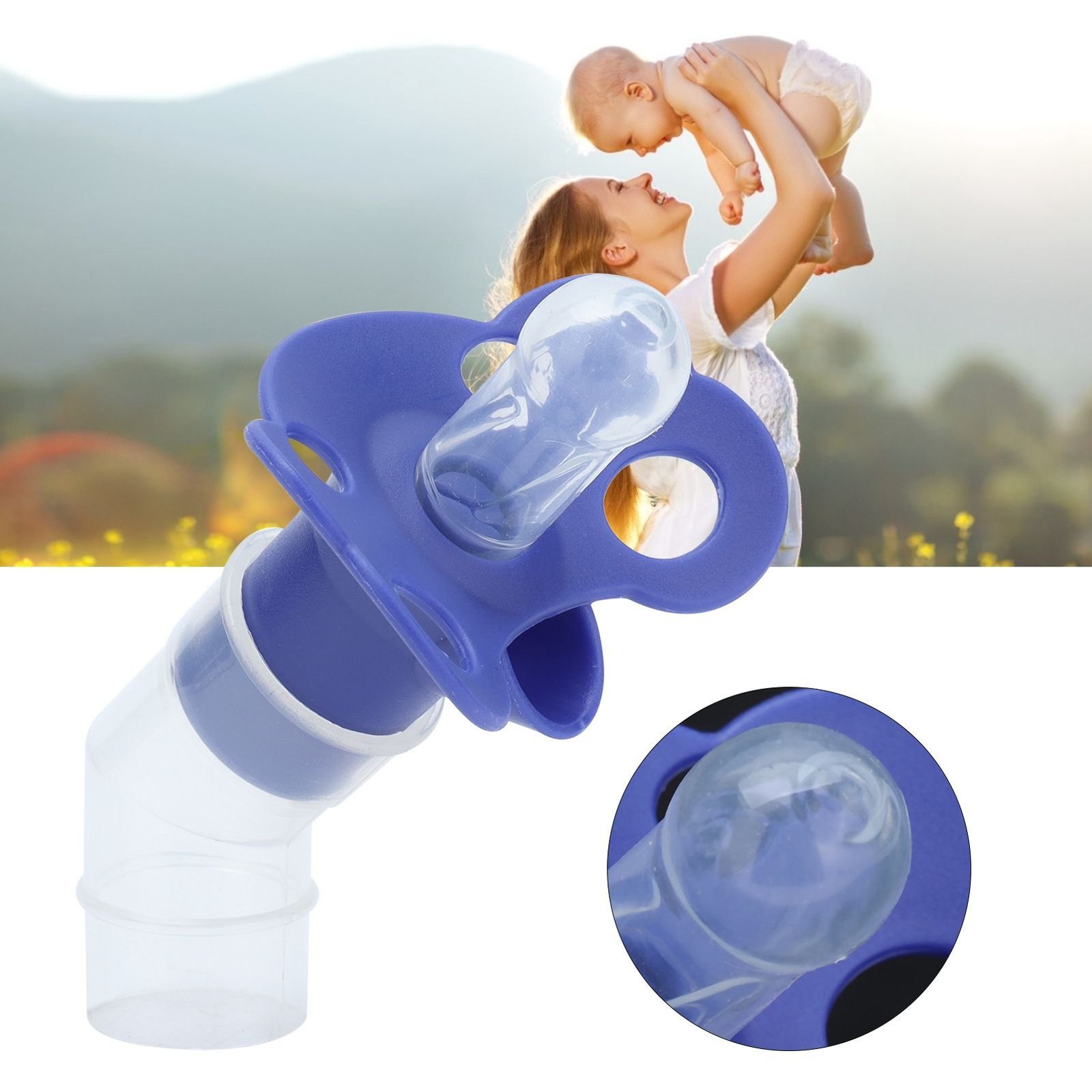Baby Atomization Pacifier Portable Nebulize Cup Adapter Silicone Nebulizer Pacifier - V1294-YM0710-3117210150211 Baby Atomization Pacifier Portable Nebulize Cup Adapter Silicone Nebulizer Pacifier - Image 11