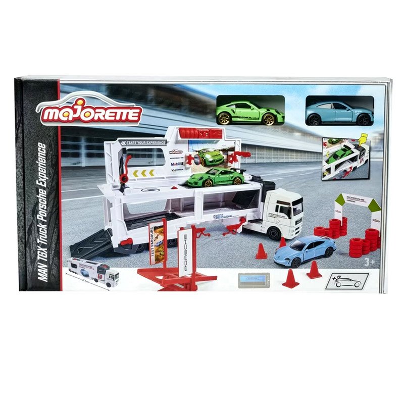 MAN TGX Porsche Experience Truck and 2 Cars 911 GT3 Taycan Playset - V185-063125 MAN TGX Porsche Experience Truck and 2 Cars 911 GT3 Taycan Playset - Image 6
