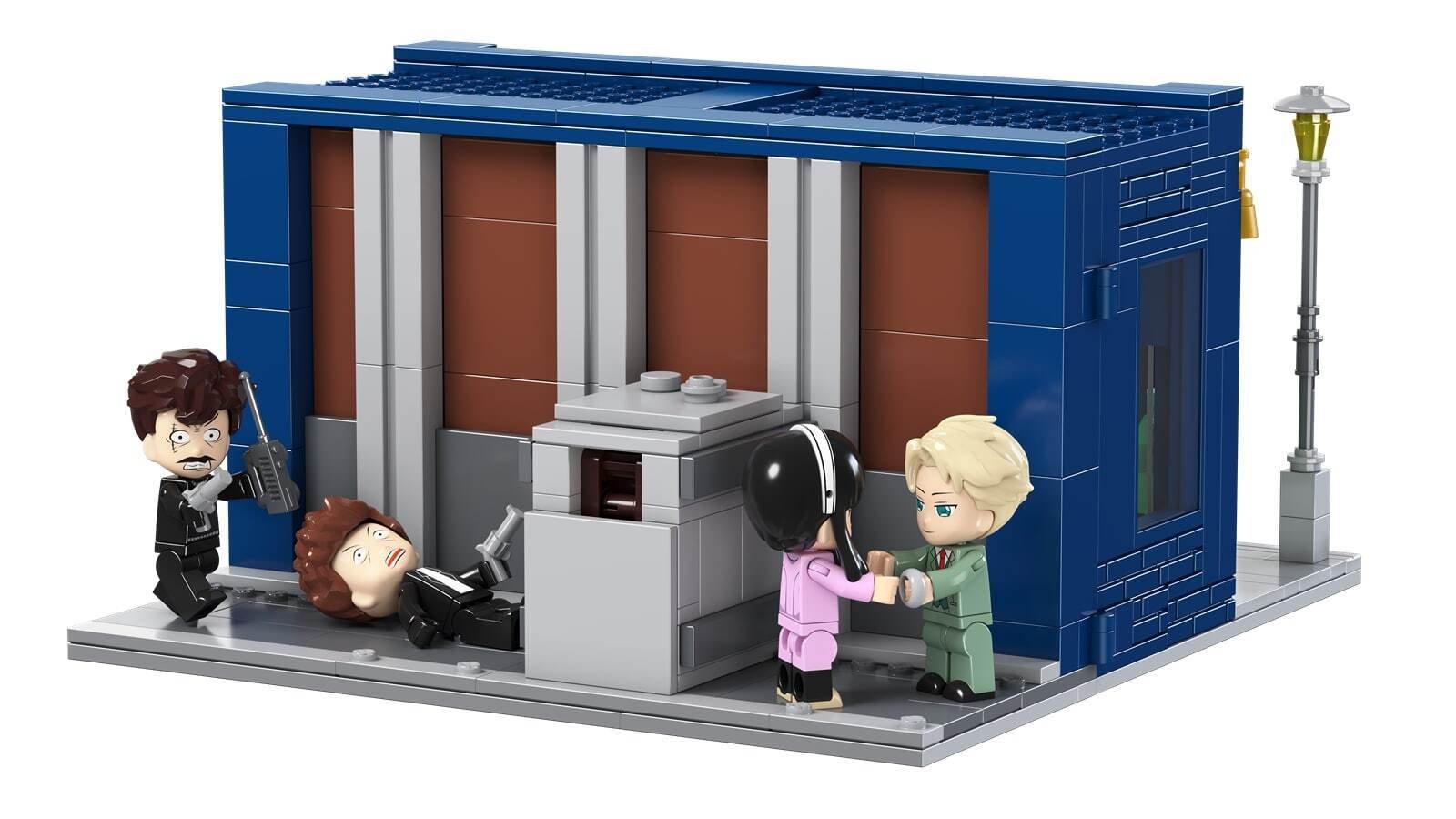 Kalos Spy X Family Forger Family's Adventure Building Block Set Tailor Shop - V185-KB33004 Kalos Spy X Family Forger Family's Adventure Building Block Set Tailor Shop - Image 3