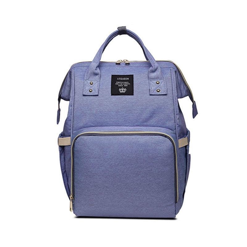 Luxury Multifunctional Diaper Nappy Backpack Maternity Mummy Changing Bag - Navy - V528-9360101098605 Luxury Multifunctional Diaper Nappy Backpack Maternity Mummy Changing Bag - Navy - Image 6