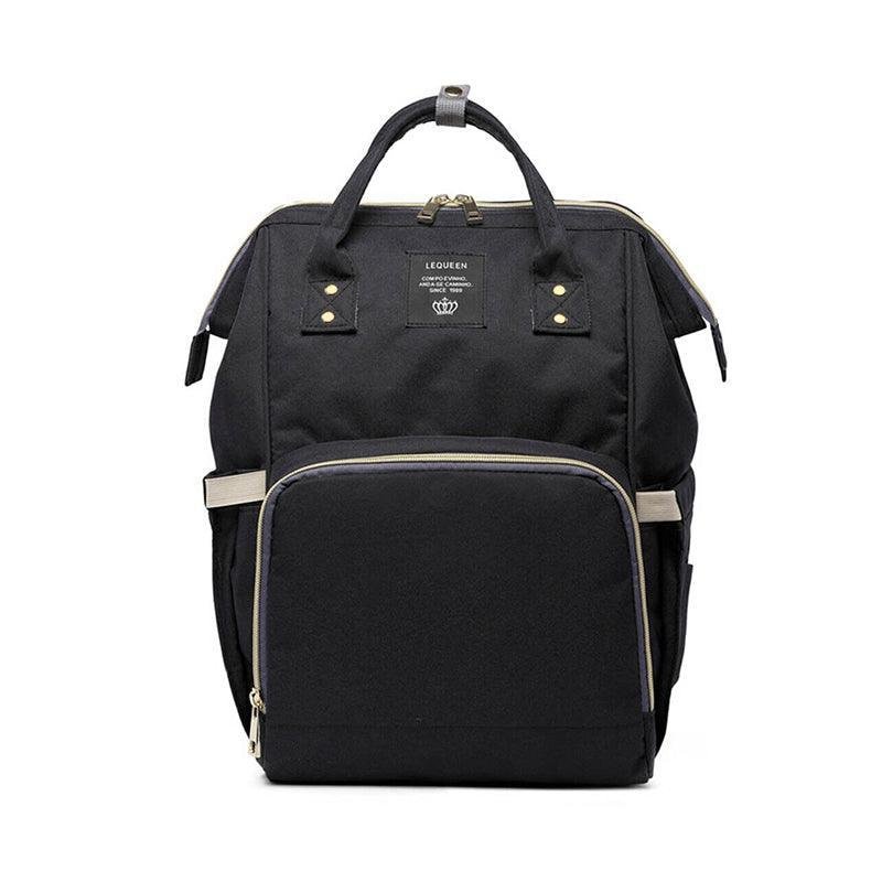 Luxury Multifunctional Diaper Nappy Backpack Maternity Mummy Changing Bag - Navy - V528-9360101098605 Luxury Multifunctional Diaper Nappy Backpack Maternity Mummy Changing Bag - Navy - Image 7