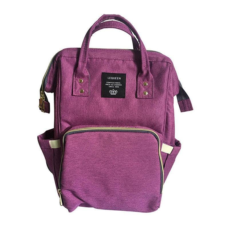 Luxury Multifunctional Diaper Nappy Backpack Maternity Mummy Changing Bag - Navy - V528-9360101098605 Luxury Multifunctional Diaper Nappy Backpack Maternity Mummy Changing Bag - Navy - Image 9