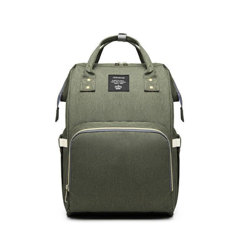 Luxury Multifunctional Diaper Nappy Backpack Maternity Mummy Changing Bag - Navy - V528-9360101098605 Luxury Multifunctional Diaper Nappy Backpack Maternity Mummy Changing Bag - Navy - Image 11