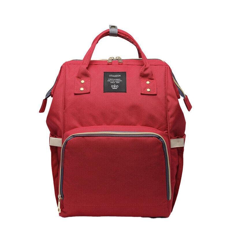 Luxury Multifunctional Diaper Nappy Backpack Maternity Mummy Changing Bag - Navy - V528-9360101098605 Luxury Multifunctional Diaper Nappy Backpack Maternity Mummy Changing Bag - Navy - Image 19