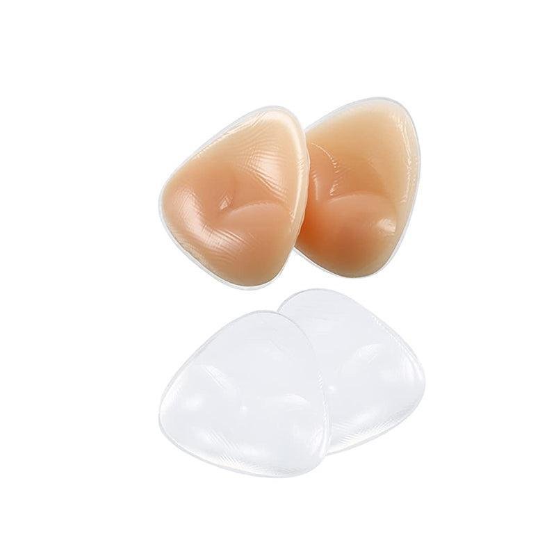 Triangle Push-Up Silicone Bra Inserts Breasts Pad Bikini Bra Cleavage Enhancers - Beige-Small - V528-BIKINIBRA-BEIGE-SMALL-304138 Triangle Push-Up Silicone Bra Inserts Breasts Pad Bikini Bra Cleavage Enhancers - Beige-Small - Image 2