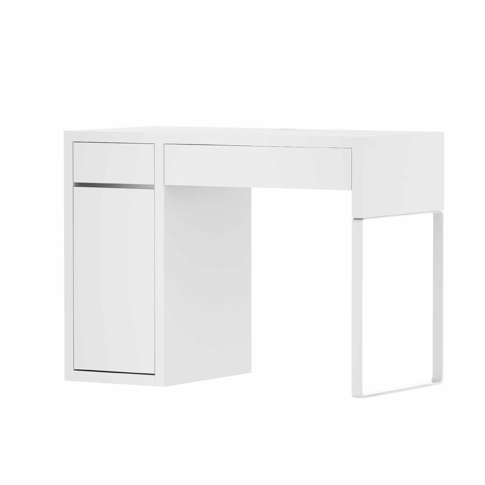 Artiss Computer Desk Drawer Cabinet White - DESK-DRAW-105-WH-AB Artiss Computer Desk Drawer Cabinet White - Image 8