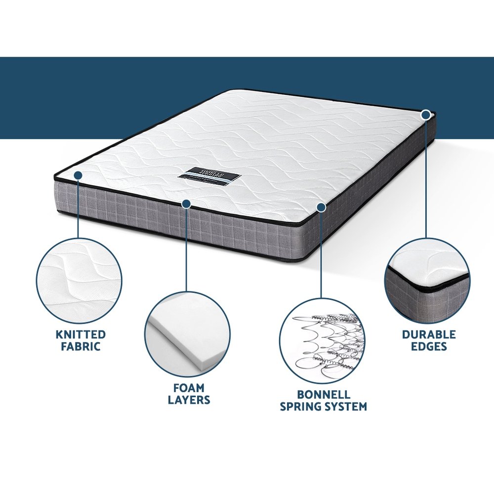 Giselle Bedding 13cm Mattress Tight Top King Single - MATTRESS-13D-KS Giselle Bedding 13cm Mattress Tight Top King Single - Image 5