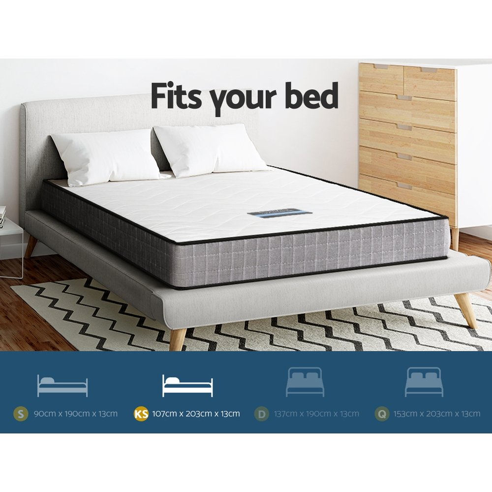 Giselle Bedding 13cm Mattress Tight Top King Single - MATTRESS-13D-KS Giselle Bedding 13cm Mattress Tight Top King Single - Image 7
