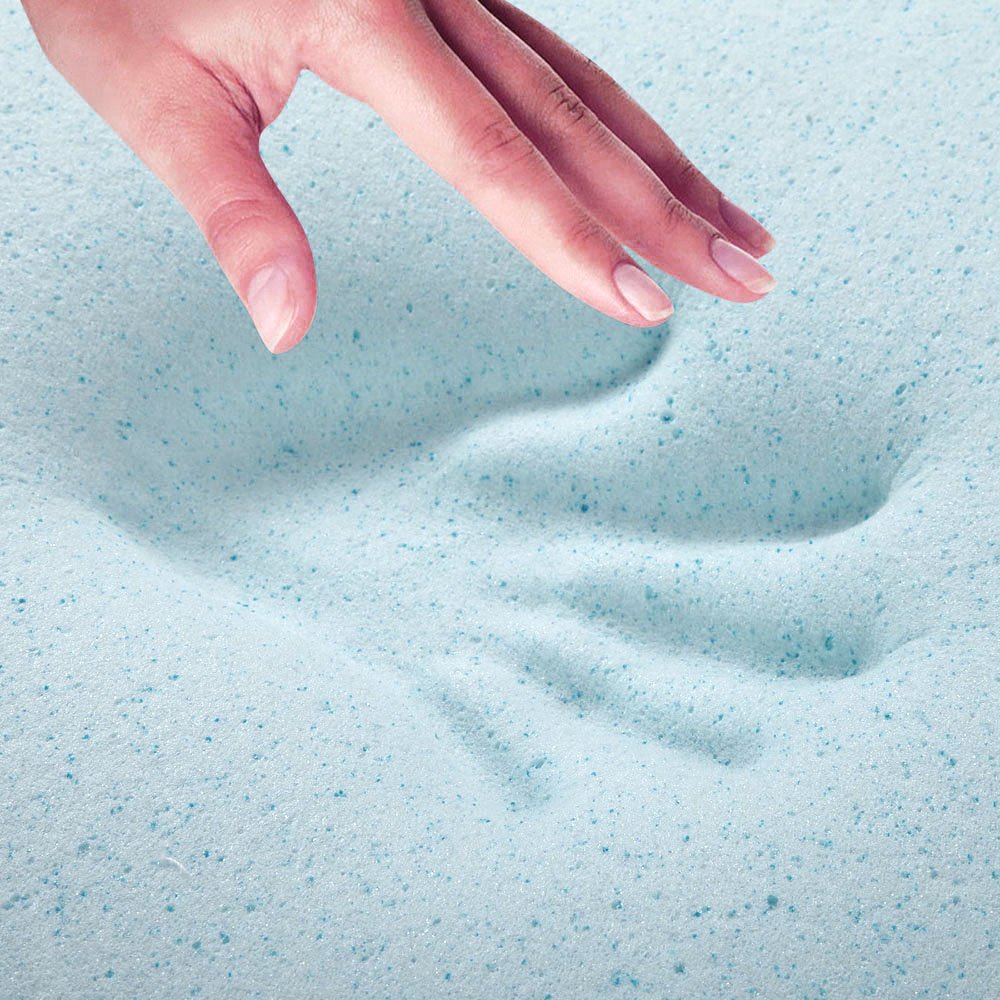 Giselle Bedding Memory Foam Mattress Topper Cool Gel 5cm Single - MATTRESS-TOP-C-GEL-5-S Giselle Bedding Memory Foam Mattress Topper Cool Gel 5cm Single - Image 7