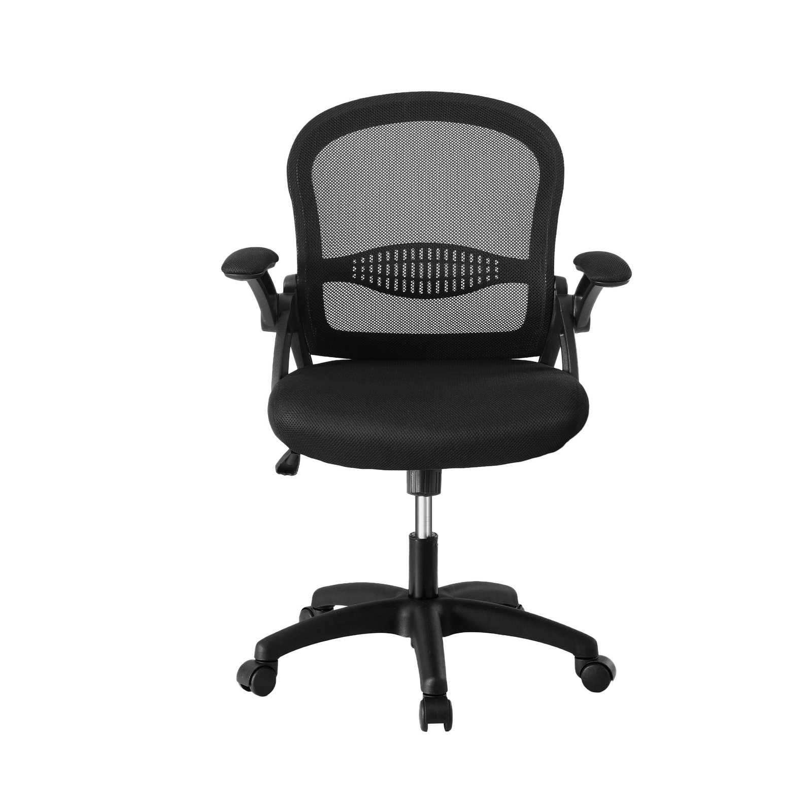 Artiss Mesh Office Chair Computer Gaming Desk Chairs Work Study Mid Back - OCHAIR-L-2013-BK Artiss Mesh Office Chair Computer Gaming Desk Chairs Work Study Mid Back - Image 3