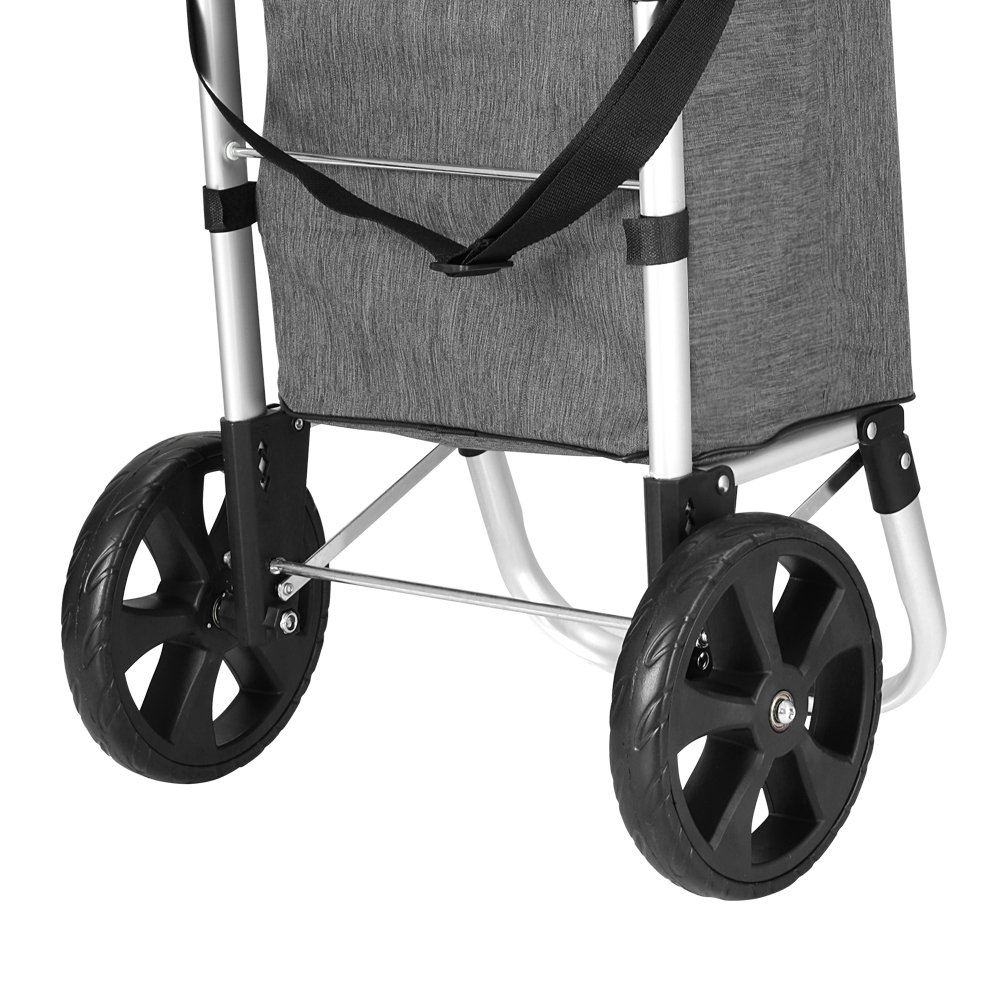 Emajin Shopping Trolley Cart 45KG Foldable Grey - ST-45L-OX-GR Emajin Shopping Trolley Cart 45KG Foldable Grey - Image 4