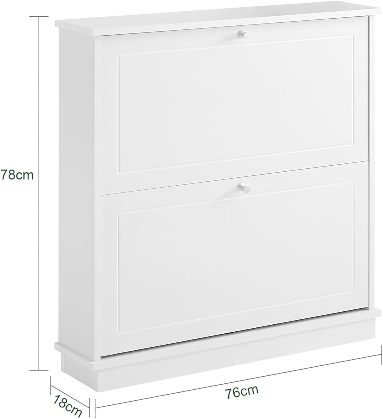 2 Drawer Shoe Cabinet Storage Unit - V178-71884 2 Drawer Shoe Cabinet Storage Unit - Image 5