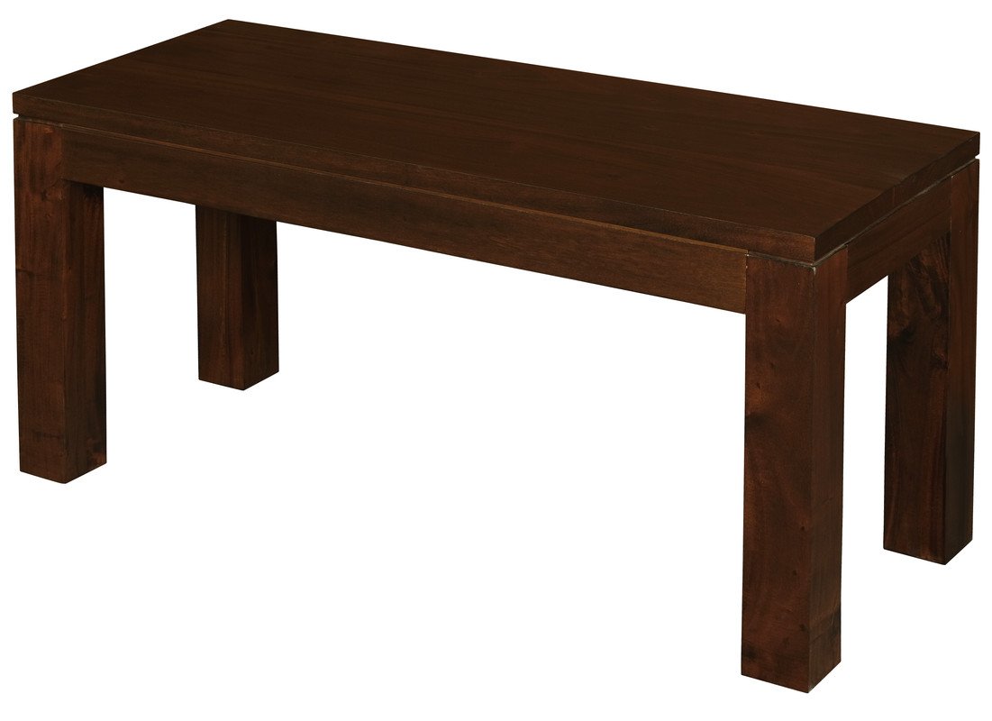 Amsterdam Solid Timber Bench 90 x 35 cm (Mahogany) - V199-BE9035TAM Amsterdam Solid Timber Bench 90 x 35 cm (Mahogany) - Image 2