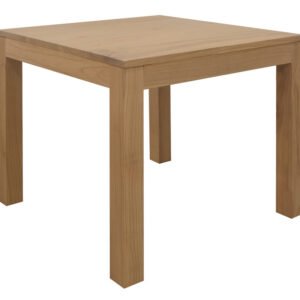 Amsterdam Solid Mindi Timber Dining Table 90 x 90 cm (Natural)