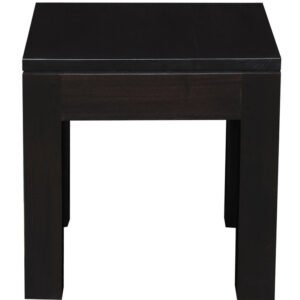 Amsterdam Solid Timber Lamp Table (Chocolate)