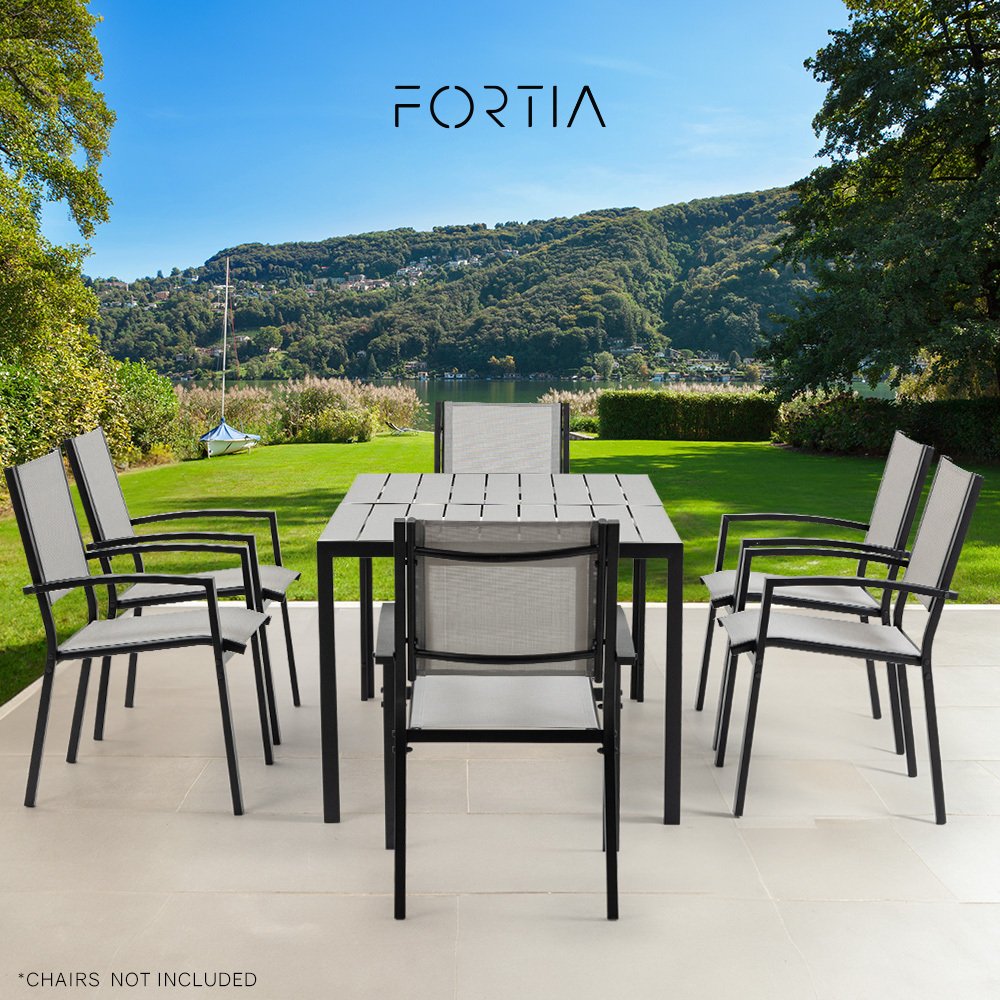 FORTIA 150x90cm Outdoor Dining Table, Rectangular, Furniture for Outside - V219-OTDTBLFOS1PA FORTIA 150x90cm Outdoor Dining Table, Rectangular, Furniture for Outside - Image 7