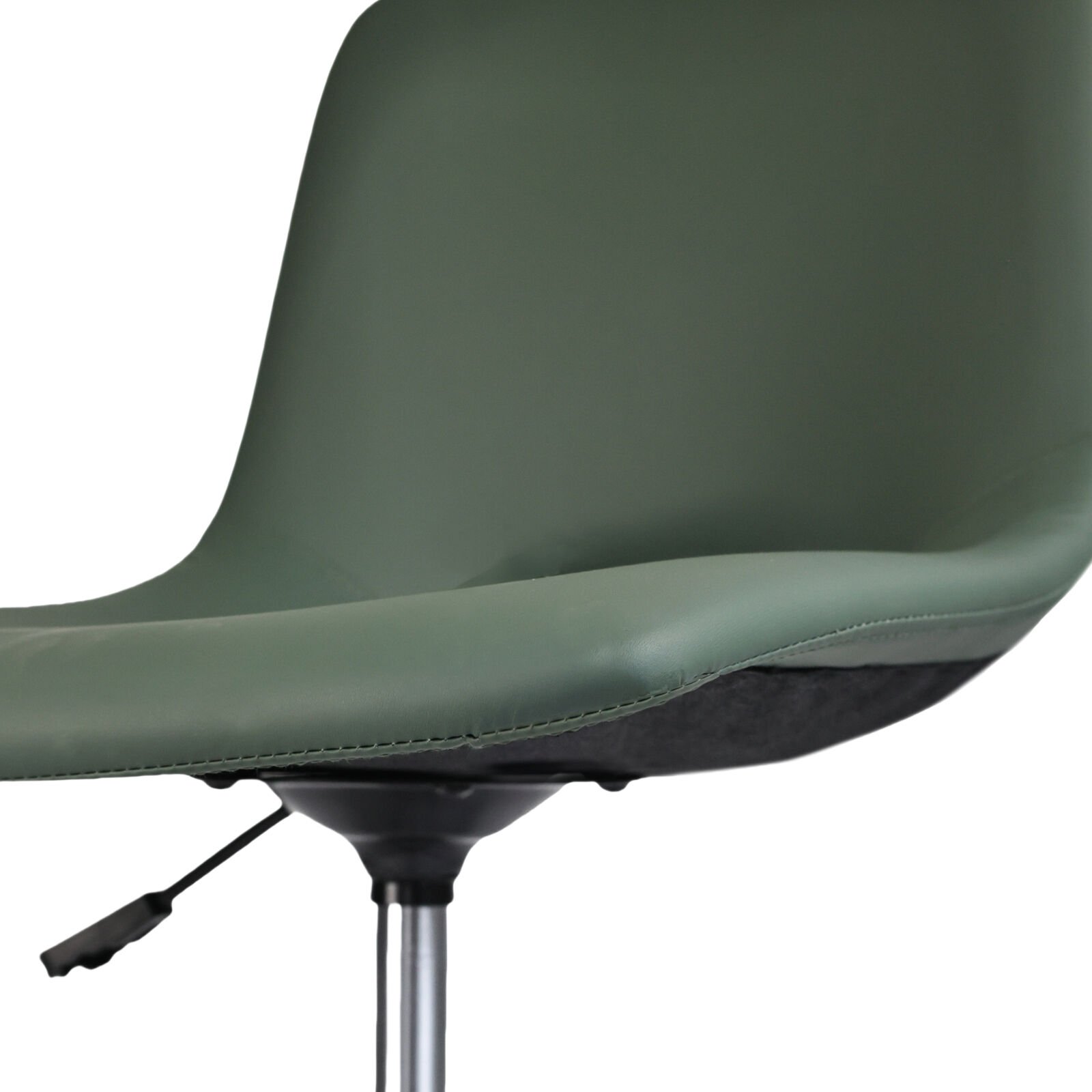 2 Set Office Desk Chair - PU Leather Home Swivel Chair Cut-Out Seat HALO GREEN - V274-FT-VOC-002BK-GN2 2 Set Office Desk Chair - PU Leather Home Swivel Chair Cut-Out Seat HALO GREEN - Image 8