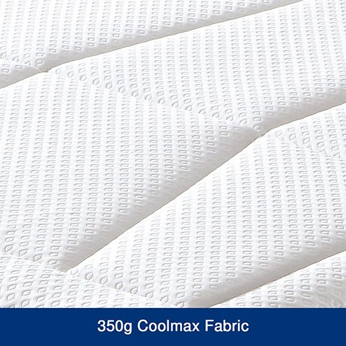 Queen Mattress in Coolmax Memory Foam 6 Zone Pocket Coil Soft Firmness - V43-MAT-FUL-Q Queen Mattress in Coolmax Memory Foam 6 Zone Pocket Coil Soft Firmness - Image 6