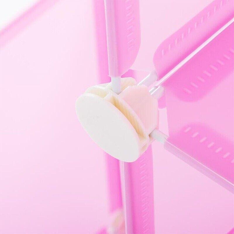 20PCS Wire Storage Cube Plastic Connectors Mesh Snap Plastic Push Grid - White - V528-9360312079448 20PCS Wire Storage Cube Plastic Connectors Mesh Snap Plastic Push Grid - White - Image 3