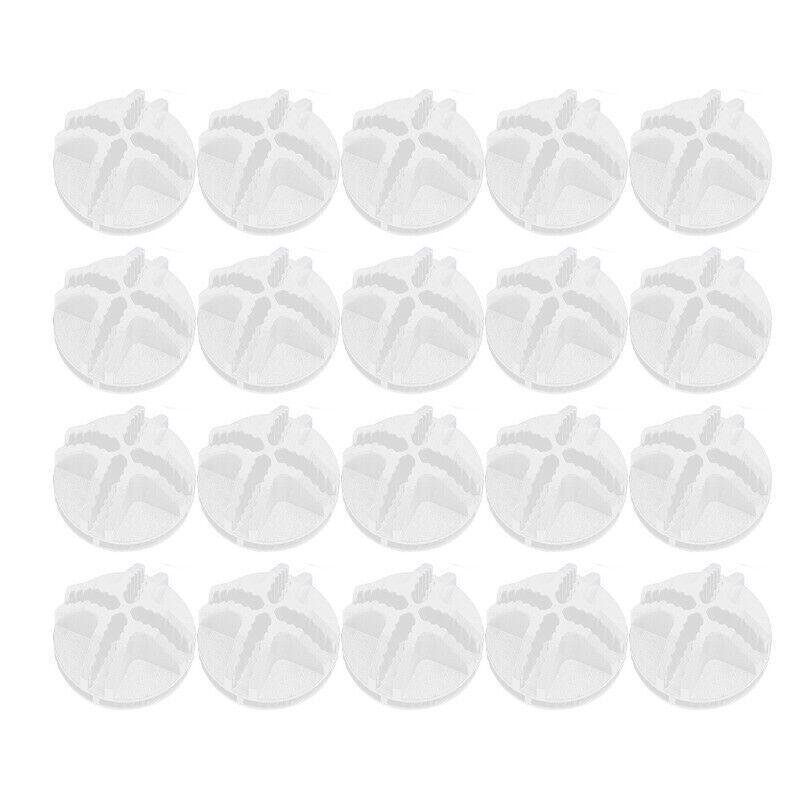 20PCS Wire Storage Cube Plastic Connectors Mesh Snap Plastic Push Grid - White - V528-9360312079448 20PCS Wire Storage Cube Plastic Connectors Mesh Snap Plastic Push Grid - White - Image 7