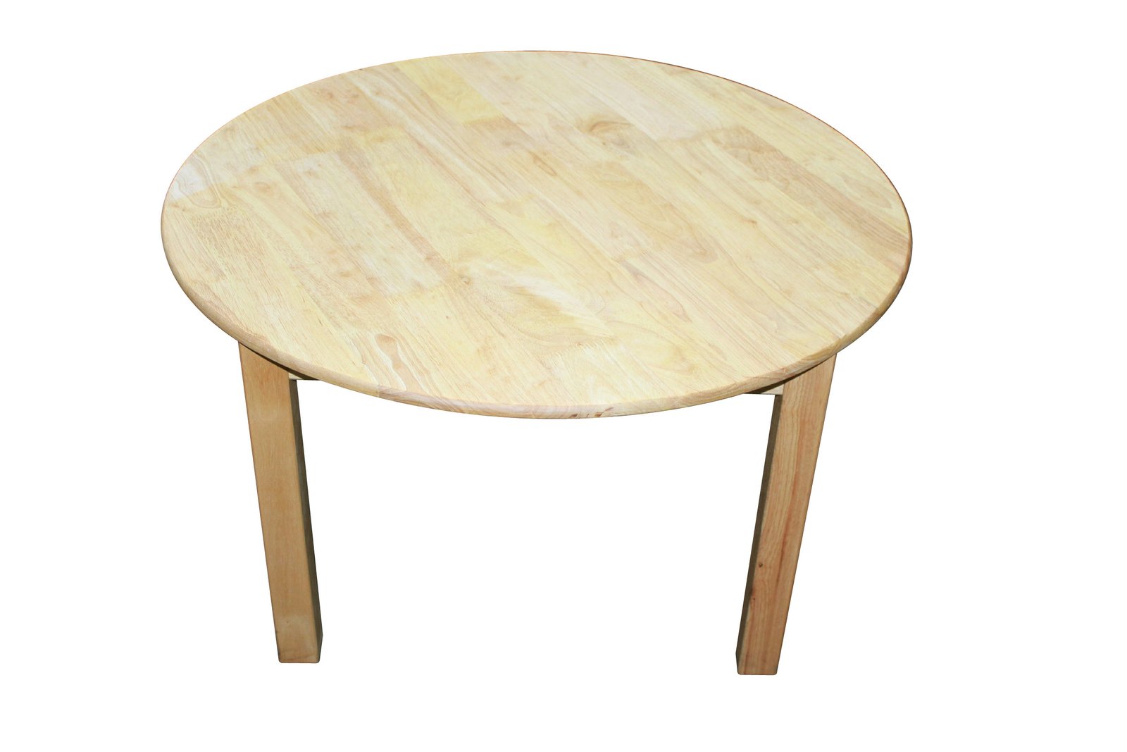Rubberwood Round Table 90 - V59-110 Rubberwood Round Table 90 - Image 2