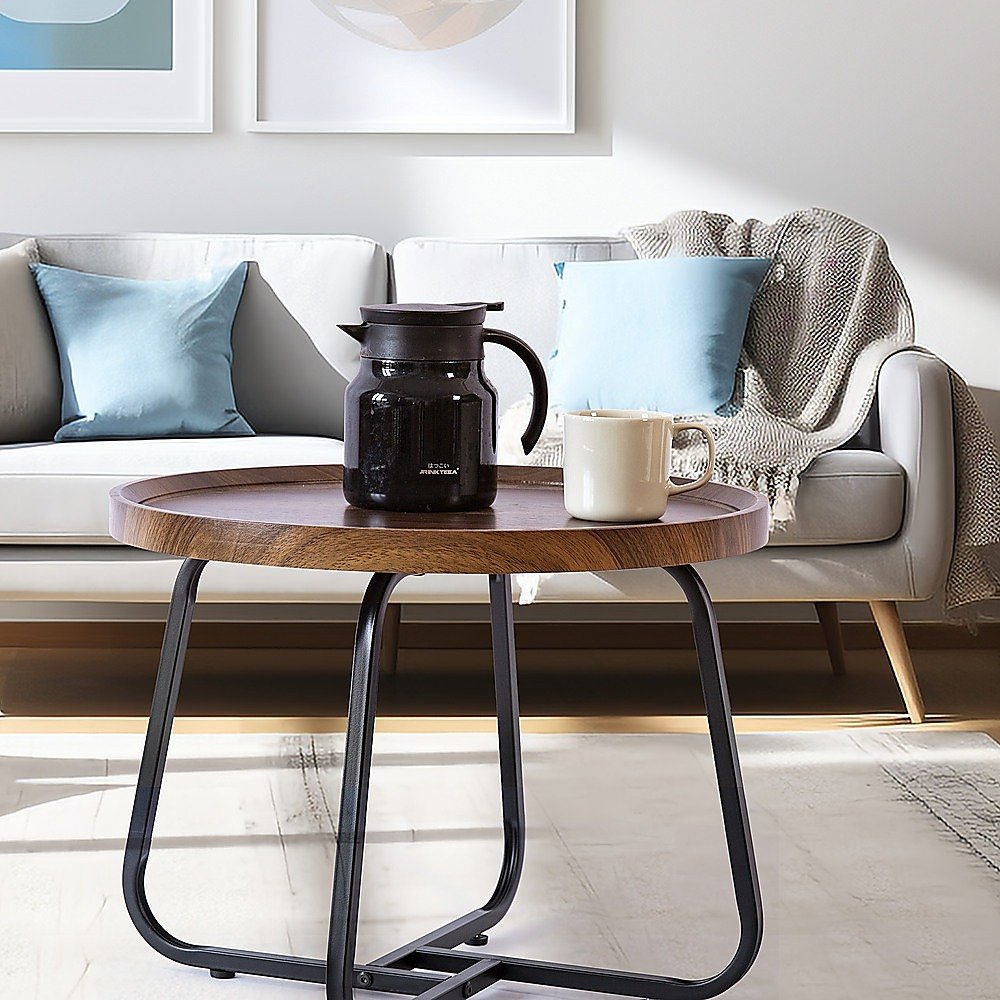 Side Table for Living Room Round Coffee Table - V63-848191 Side Table for Living Room Round Coffee Table - Image 3