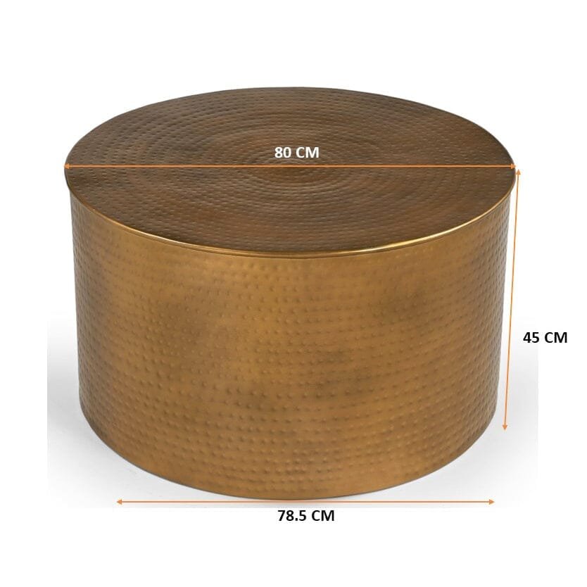 HAMMERED COFFEE TABLE - V742-M21340 HAMMERED COFFEE TABLE - Image 6