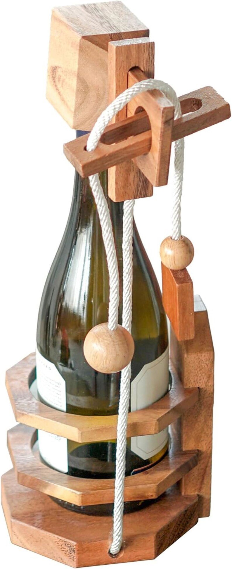 Wine Stopper Lock Puzzle - Party Puzzle- cant drink it until you crack the lock-party fun - V277-WSLP Wine Stopper Lock Puzzle - Party Puzzle- cant drink it until you crack the lock-party fun - Image 4