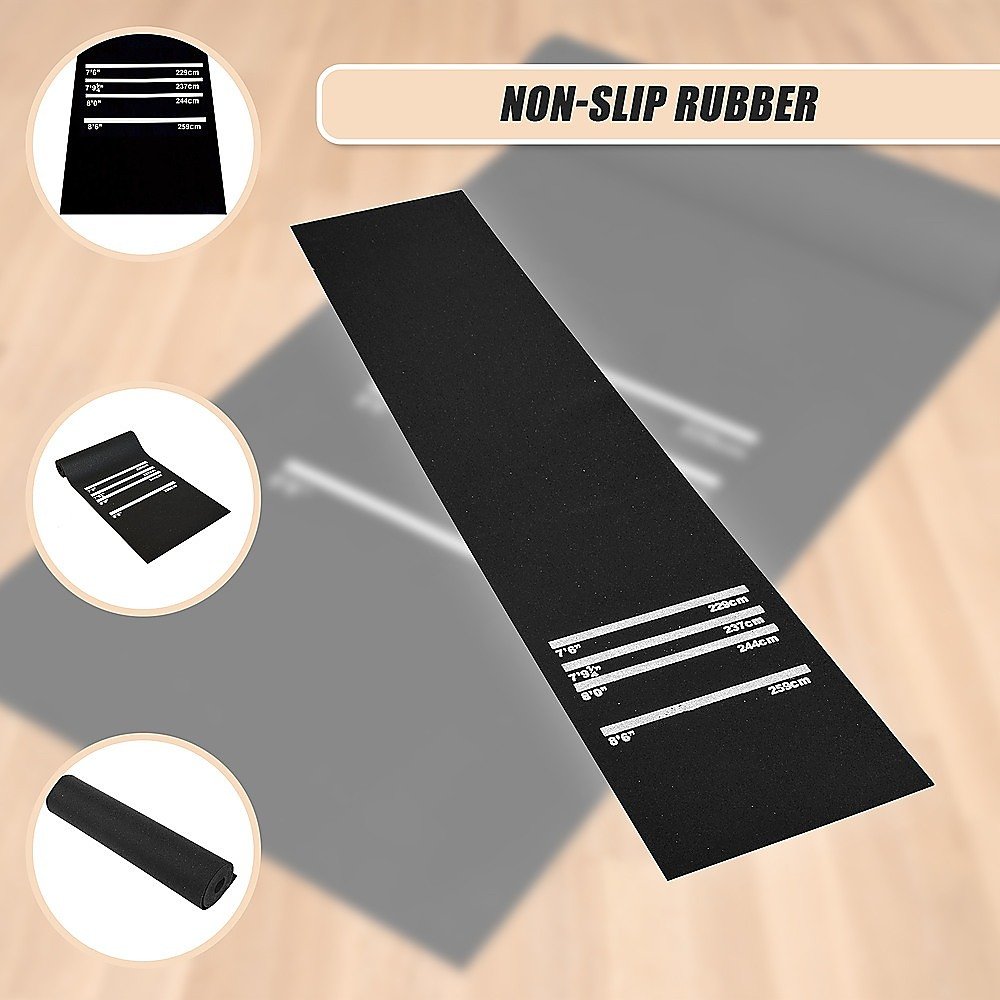 300cm Professional Rubber Darts Mat Home Pub Bar Floor Protector With Throw Line For Accurate Play - V63-824921 300cm Professional Rubber Darts Mat Home Pub Bar Floor Protector With Throw Line For Accurate Play - Image 8