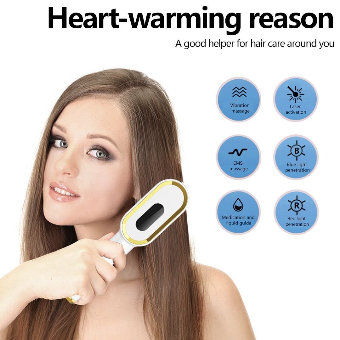 Electric Massage Comb Scalp Massager Relaxation Tool Self-Care Hair - V1107-135-97398 Electric Massage Comb Scalp Massager Relaxation Tool Self-Care Hair - Image 8