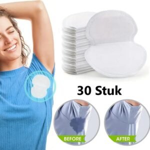Anti-Sweat Underarm Pads | Anti-Perspirant Underarm Pads | Anti-Sweat | For Underarm Sweat | Disposable | 30 Pieces