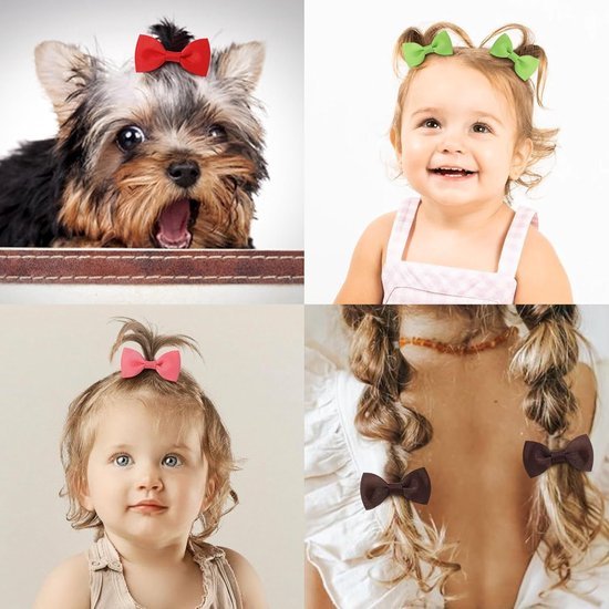 40-pack - Multicolor Baby Girl Hair Clips - Hair Elastics, Elastic Hair Bands - Ponytail Hair Elastics - Elastics - 40-pack (1 pack) - V1188-ZXY-131-590 40-pack - Multicolor Baby Girl Hair Clips - Hair Elastics, Elastic Hair Bands - Ponytail Hair Elastics - Elastics - 40-pack (1 pack) - Image 4