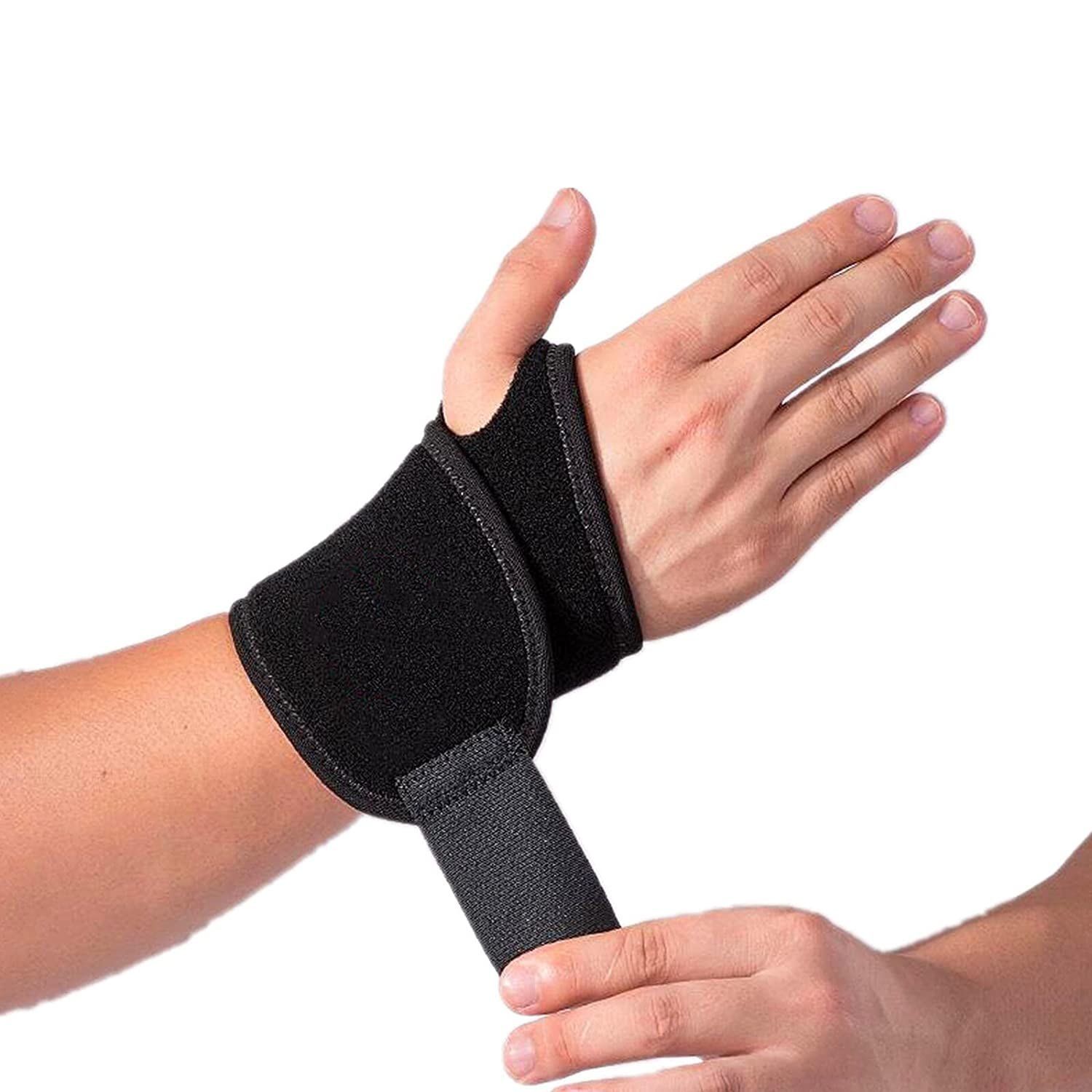 2 Pack Adjustable Sport Wrist Brace, Wrist Support, Wrist Wrap, Wrist Strap