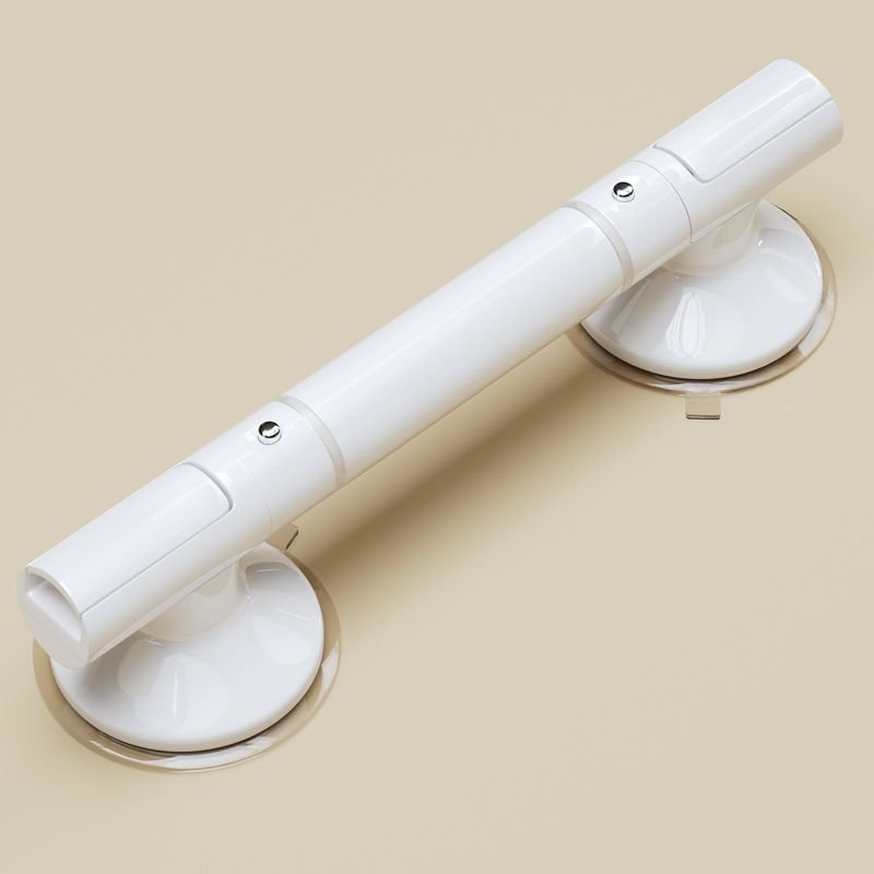 14in Grab Bars for Shower, 2 Pack | Shower Handles for Elderly Suction | No-Drill Bathroom Safety Bars for Seniors & Handicap Assist - V1192-AZ-W-2614 14in Grab Bars for Shower, 2 Pack | Shower Handles for Elderly Suction | No-Drill Bathroom Safety Bars for Seniors & Handicap Assist - Image 2