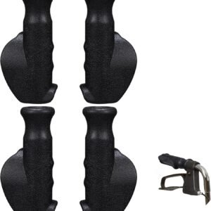 2 Pair Universal Rollator Hand Grip Replacement Parts for Rollator and Wheelchair Left and Right Hand Grips for Drive Rollator
