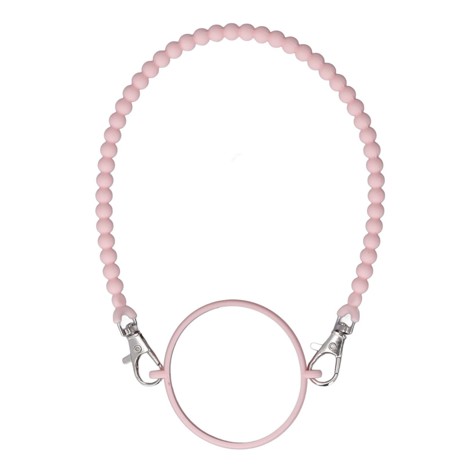 Water Bottle Handle Strap Portable Reliable Multifunctional 37cm Silicone Water Bottle Sling for Outdoor Pink - V1294-YM0710-3118230347213 Water Bottle Handle Strap Portable Reliable Multifunctional 37cm Silicone Water Bottle Sling for Outdoor Pink - Image 3