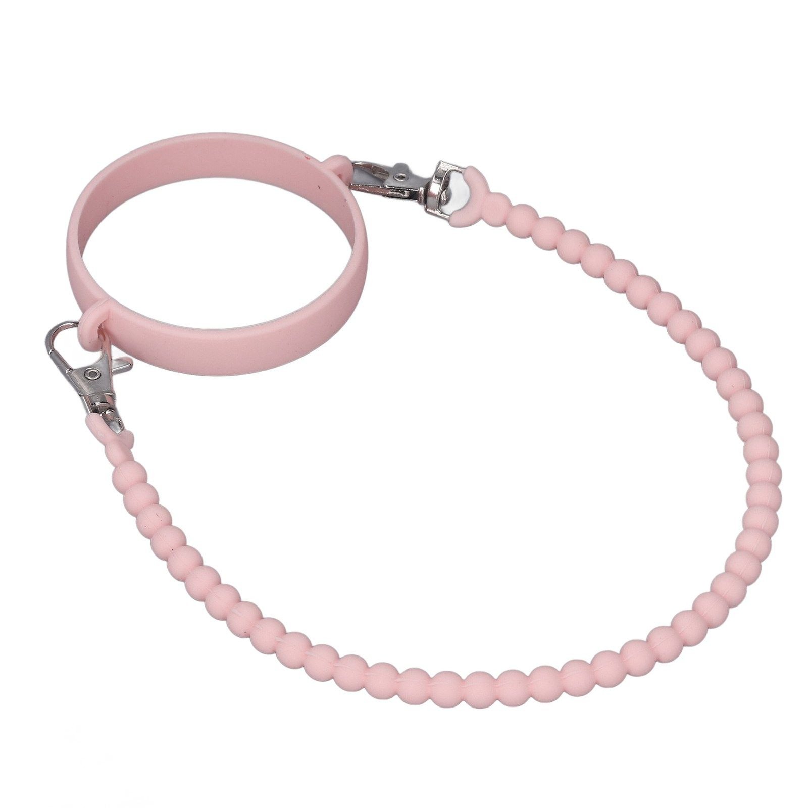 Water Bottle Handle Strap Portable Reliable Multifunctional 37cm Silicone Water Bottle Sling for Outdoor Pink - V1294-YM0710-3118230347213 Water Bottle Handle Strap Portable Reliable Multifunctional 37cm Silicone Water Bottle Sling for Outdoor Pink - Image 7