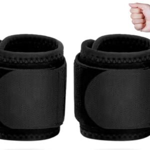 2 Pcs Wrist Compression Strap and Wrist Brace Support for Fitness Weightlifting