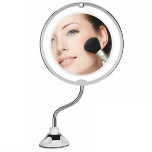 10X LED Magnifying Makeup Mirror 360° Rotation