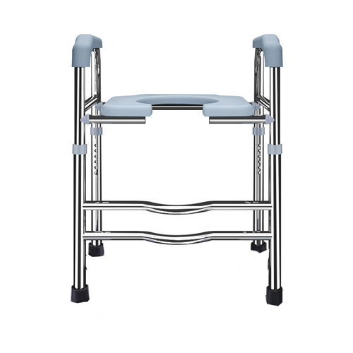 Upgrade 64-74cm Raised Toilet Seat Riser w/ Arms For Elderly Handicap Bathroom - V201-GBA6474SI8AU Upgrade 64-74cm Raised Toilet Seat Riser w/ Arms For Elderly Handicap Bathroom - Image 3