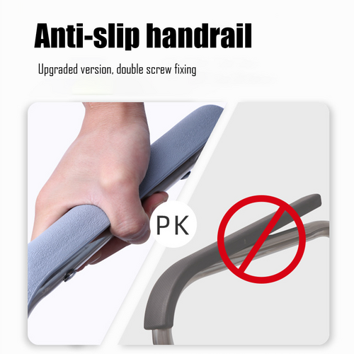 Upgrade 64-74cm Raised Toilet Seat Riser w/ Arms For Elderly Handicap Bathroom - V201-GBA6474SI8AU Upgrade 64-74cm Raised Toilet Seat Riser w/ Arms For Elderly Handicap Bathroom - Image 4