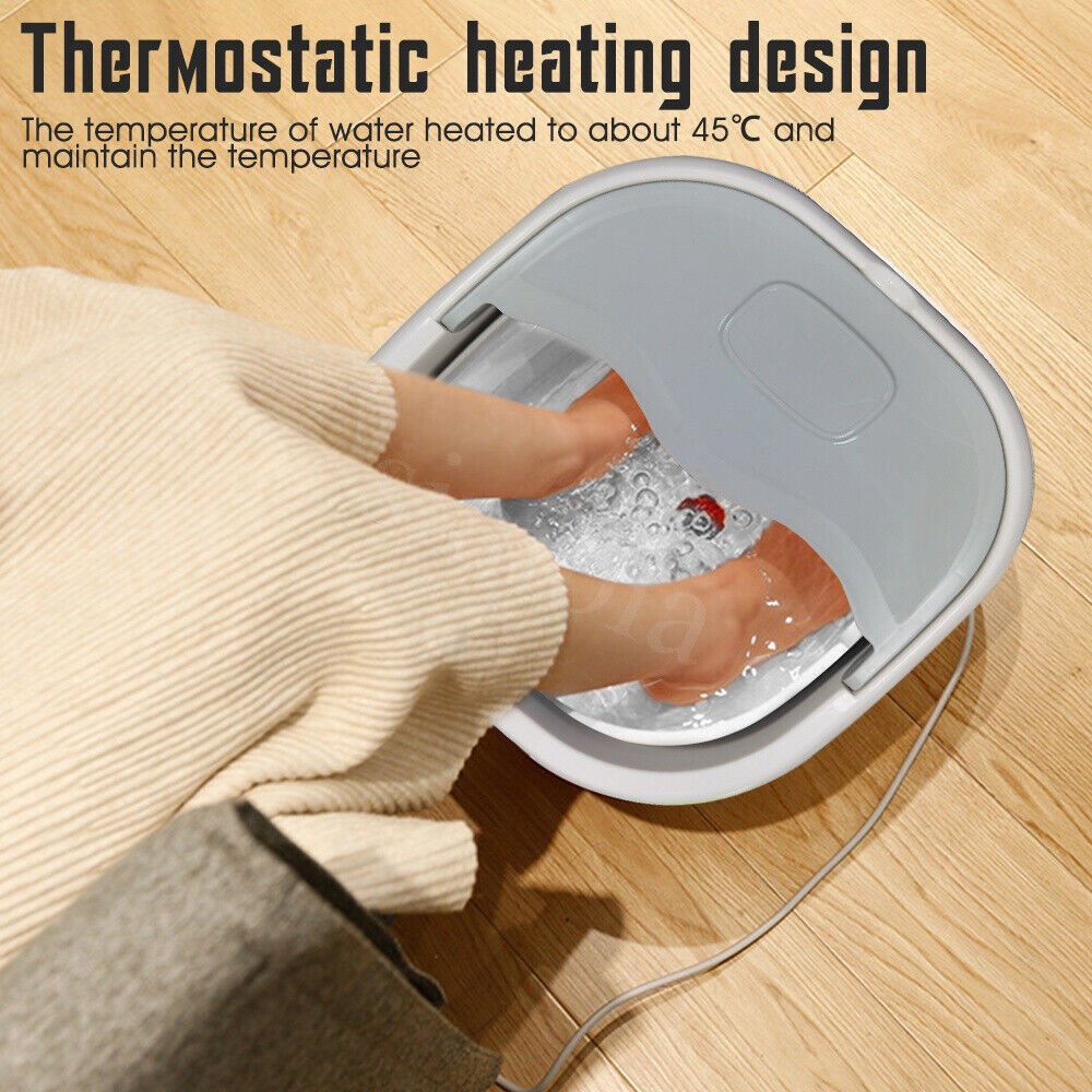 Electric Foot Spa Massager Footbath Pedicure Heat Soak Home Bath Tub Massage - V201-QUEW13727524 Electric Foot Spa Massager Footbath Pedicure Heat Soak Home Bath Tub Massage - Image 8