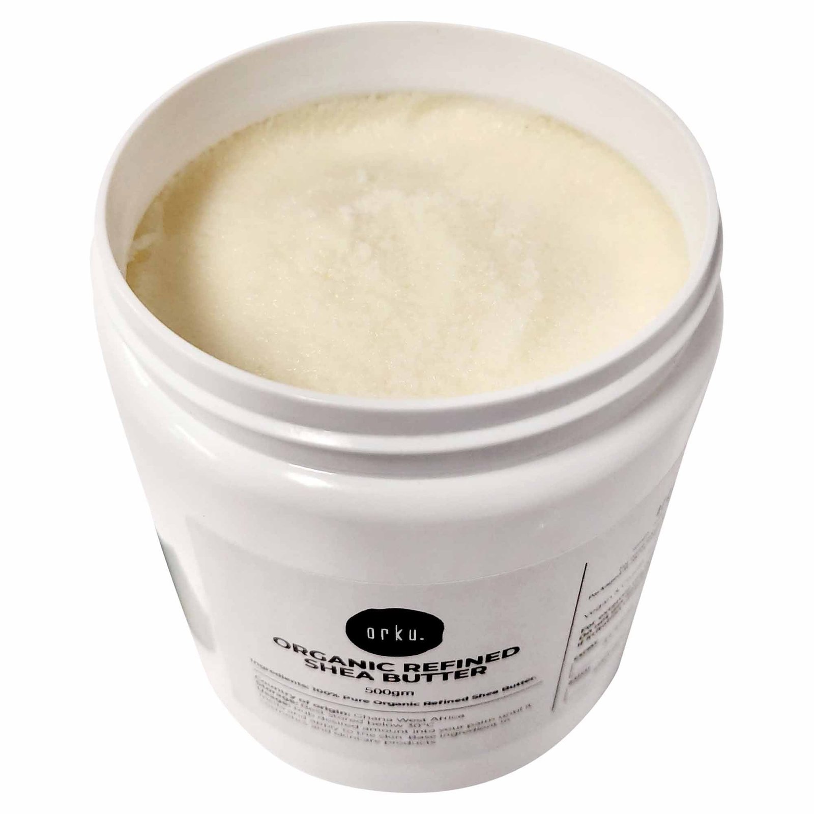 500g Refined Shea Butter Jar - Organic Pure African Karite Moisturiser - V238-SUPDZ-39444154908752 500g Refined Shea Butter Jar - Organic Pure African Karite Moisturiser - Image 3