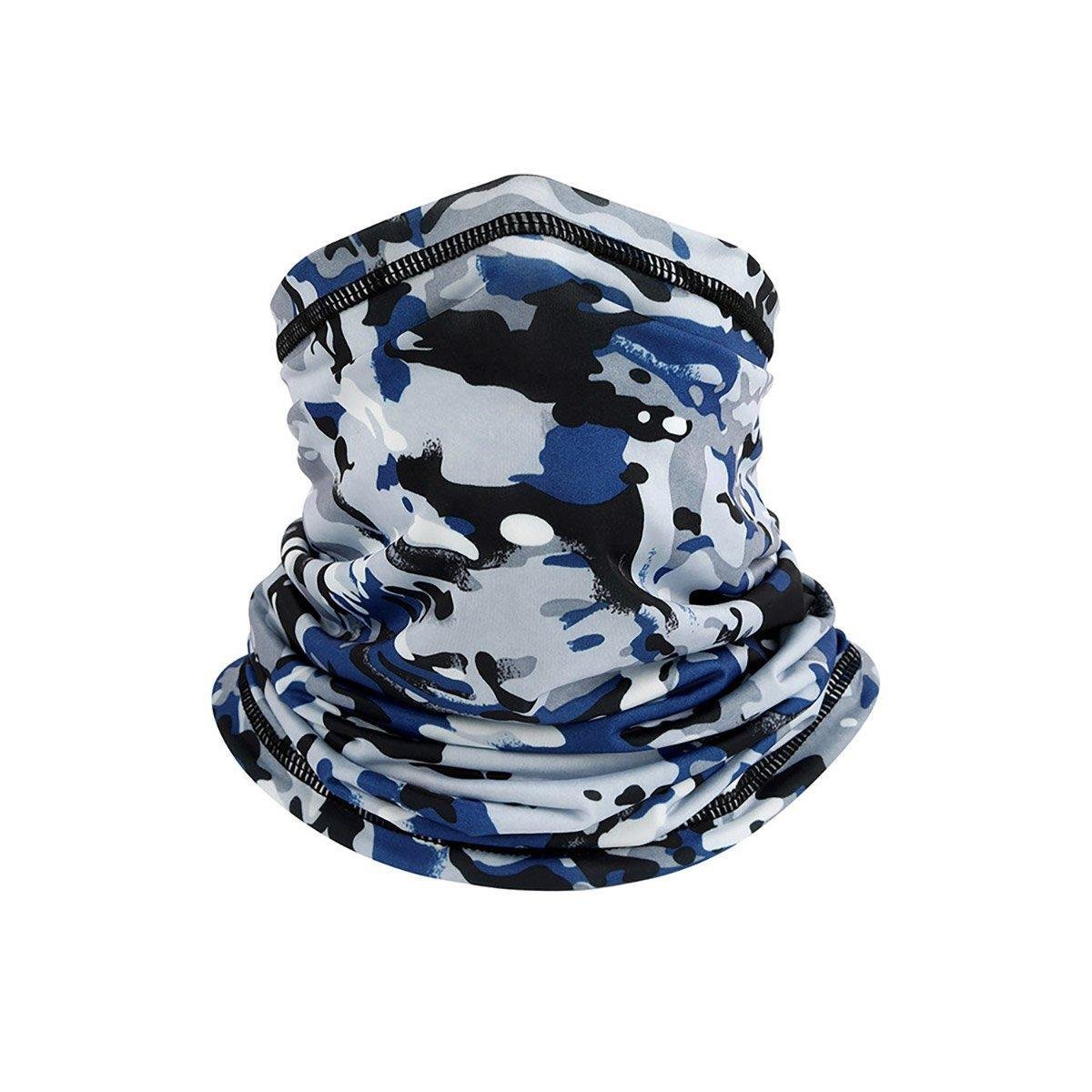Sunblock Ice Silk Breathable Bandana Bib Face Scarf Fishing Biker Sport Headgear - Black - V528-SCARF-BLACK-947354 Sunblock Ice Silk Breathable Bandana Bib Face Scarf Fishing Biker Sport Headgear - Black - Image 6